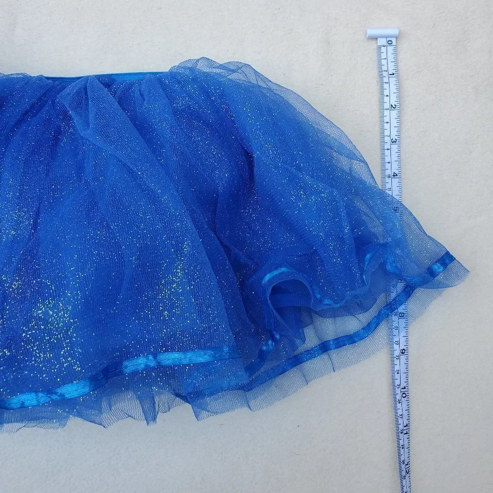Tutu Skirt Royal Blue Shimmer Size M/L